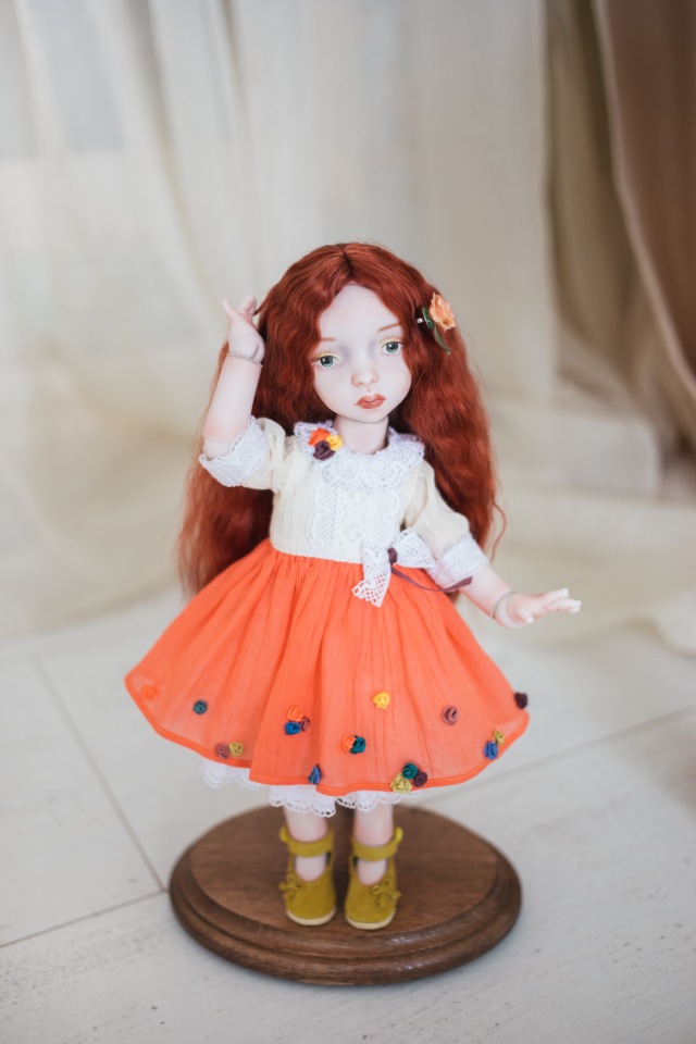 Марта и Амели - мои новые фарфоровые куклы (фото 4)