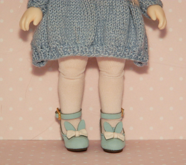 Обувь с ушками зайчика для моей пукифишки (фото 5)