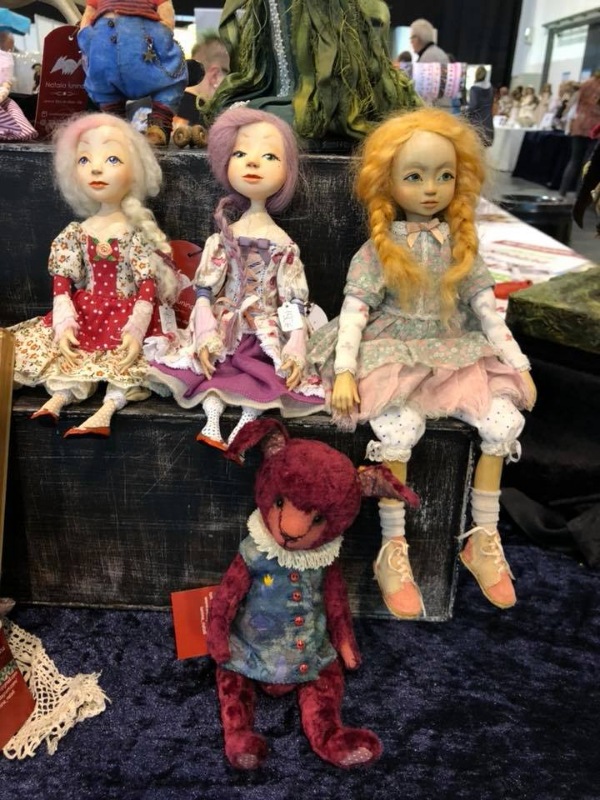 Выставка кукол и мишек в Мюнстере, Германия 28.04.2018-29.04.2018 год часть вторая