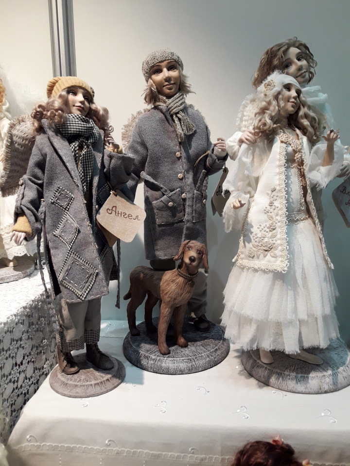 Искусство Куклы. Гостиный двор 2018. Выставку моими глазами - часть 2
