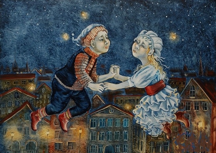 Сказочные полотна в стиле фэнтези Надежды Ильиной