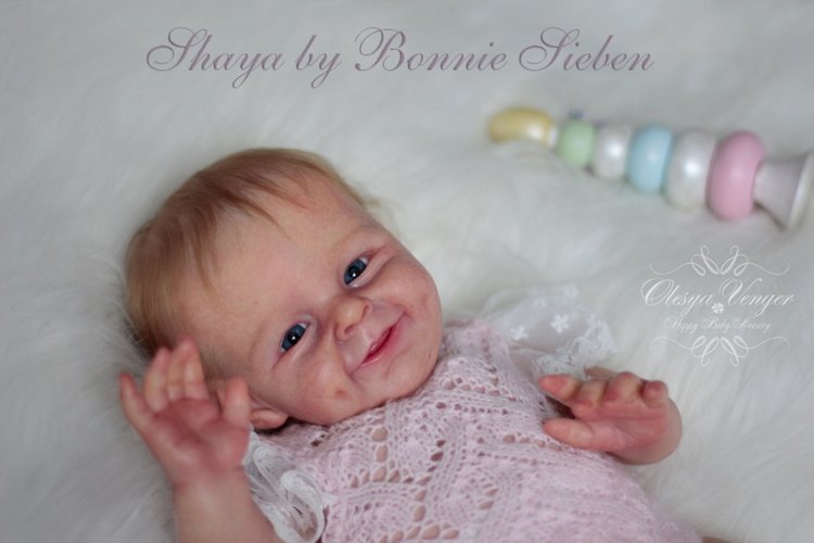 Прототип Shaya от скульптора Bonnie Sieben. Кукла реборн Олеси Венгер