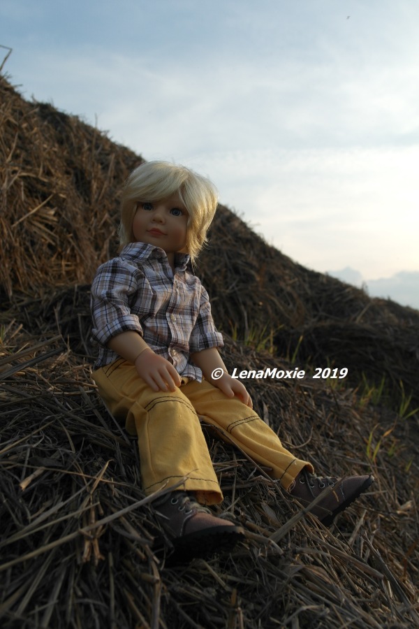 Нико. Прогулка в полях — Куклы Kidz'n'Cats (Соня Хартман): шарнирные 46 см (фото 5)