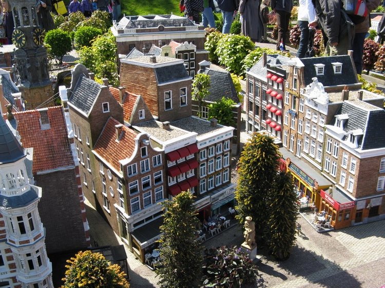 Парк миниатюр Madurodam Голландия