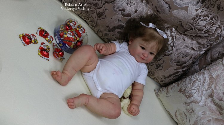 Мэдди 2...куколка реборн Виктории Вишни | Бэйбики Мэдди 2...куколка реборн Виктории Вишни