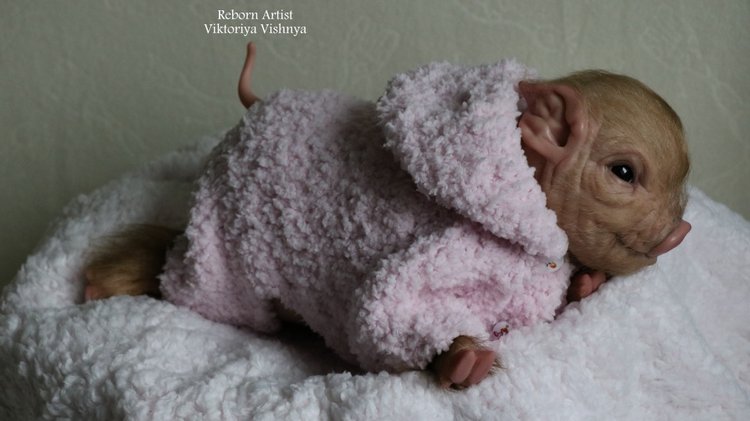 Поросенок Мила... куколка реборн Виктории Вишни