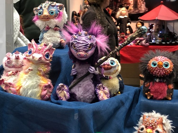 "Искусство куклы" 2019 - приглашаю прогуляться по выставке... ч.5