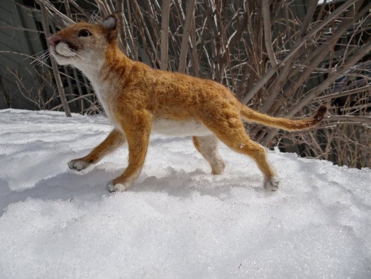 FineFeltedCritters - Авторские войлочные скульптуры by Carol Rossi - ч.2