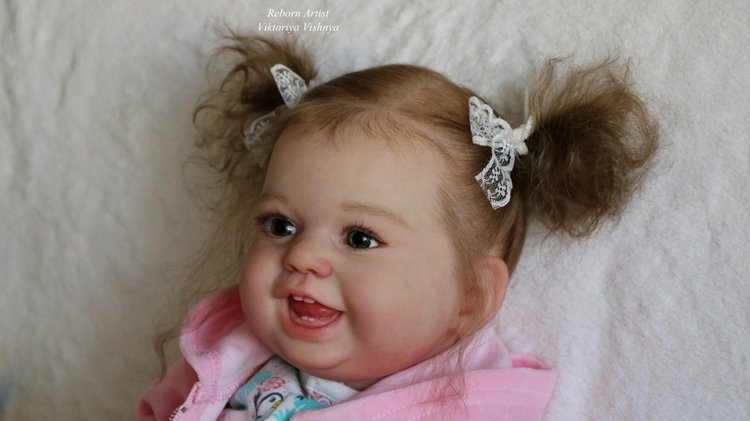 Малышка Хулиганка... куколка реборн Виктории Вишни