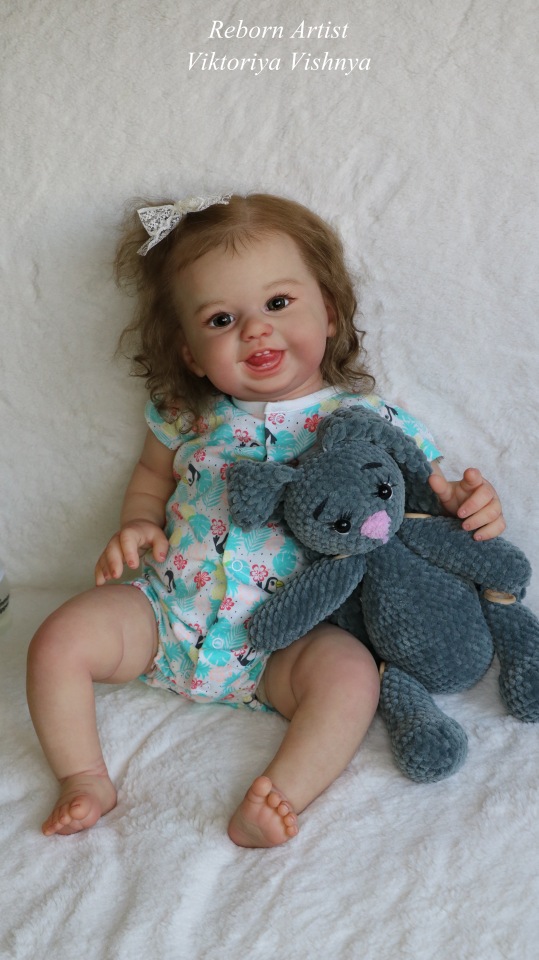 Малышка Хулиганка... куколка реборн Виктории Вишни