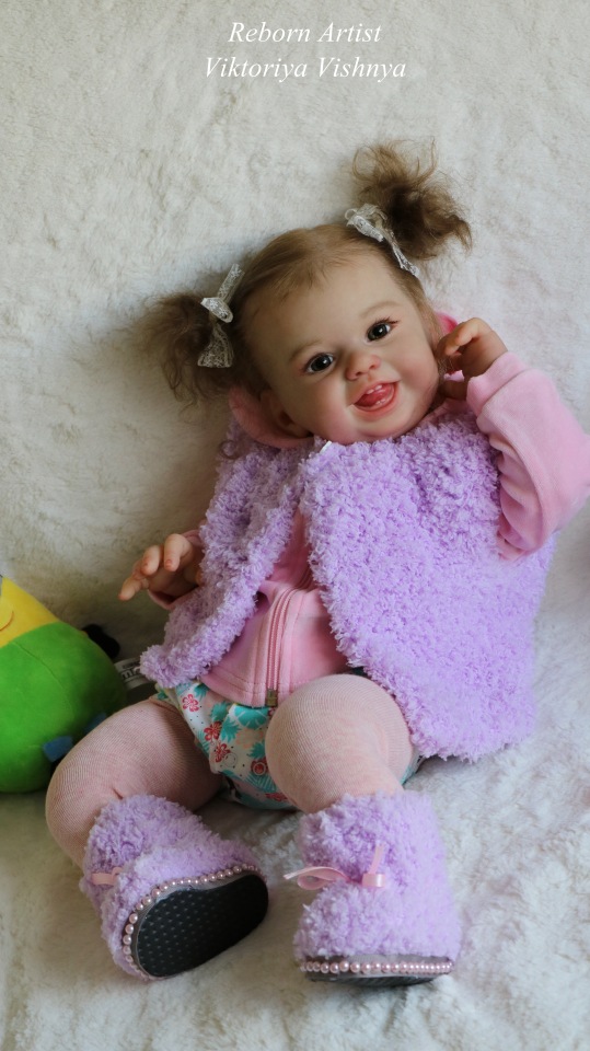 Малышка Хулиганка... куколка реборн Виктории Вишни