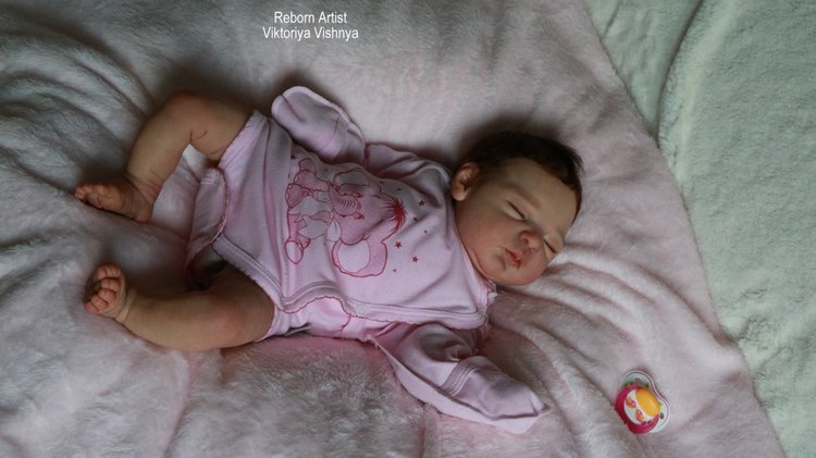 Гретточка... куколка реборн Виктории Вишни (фото 4)