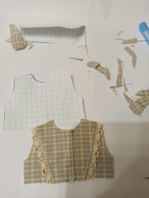 Как мы шили платье | Бэйбики Как мы шили платье — Одежда и обувь для кукол своими руками: фото (фото 3)