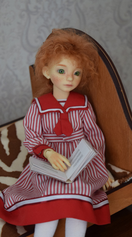 Первые фото с книжкой — Фотоистории с куклами BJD (БЖД): сериалы (фото 6)