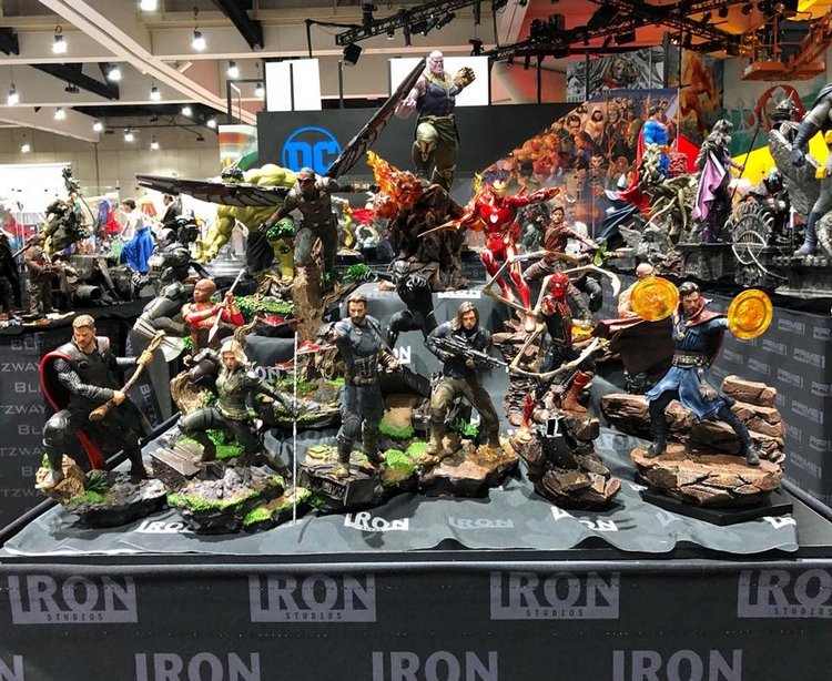 San Diego Comic Con 2018 . Первые фотографии новых фигурок Hot Toys и Iron Studios (фото 7)
