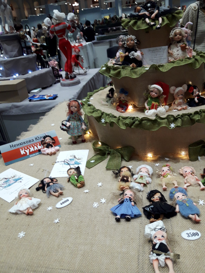 Искусство Куклы. Гостиный двор 2018. Выставку моими глазами - часть 2