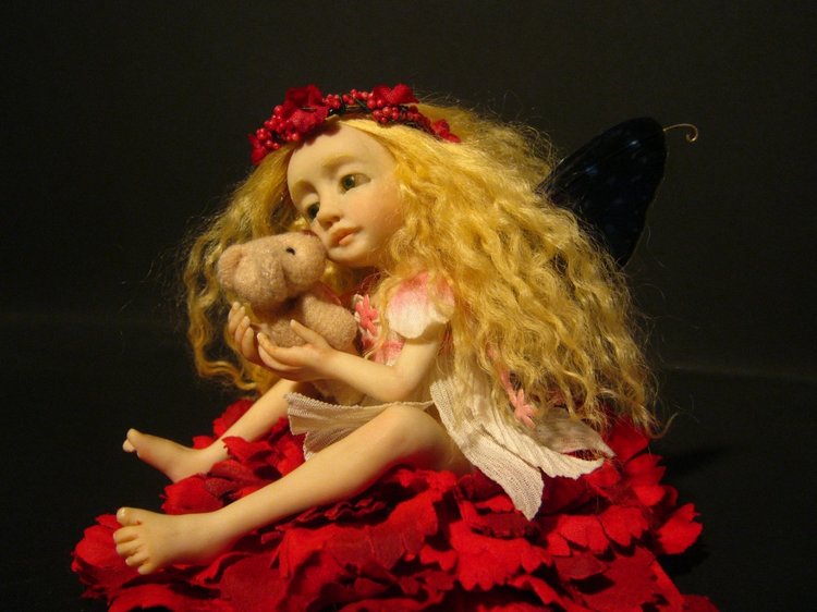 OOAK Creations Fairy - Dolls in Polymer Clay - Fimo by Paola Erriu - Авторские скульптуры из полимерной глины