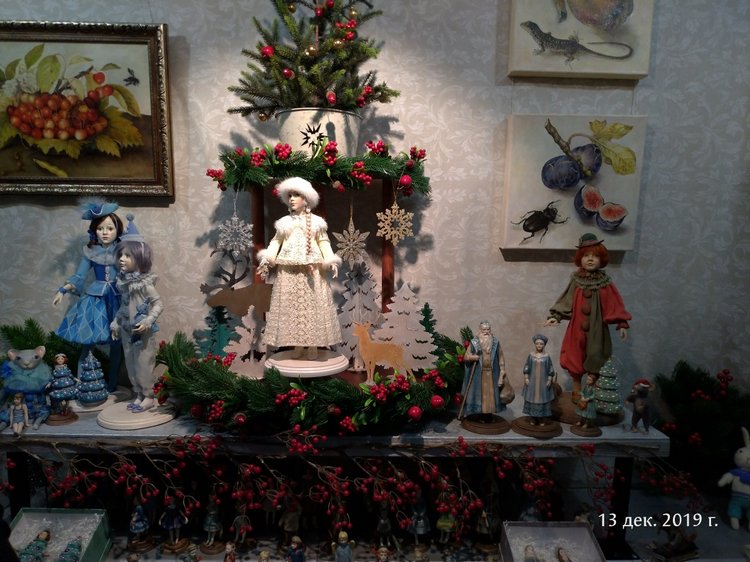 X Международная выставка "Искусство куклы" в Гостином дворе. Часть 2