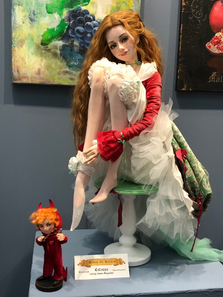 "Искусство куклы" 2019 - приглашаю прогуляться по выставке... ч.2