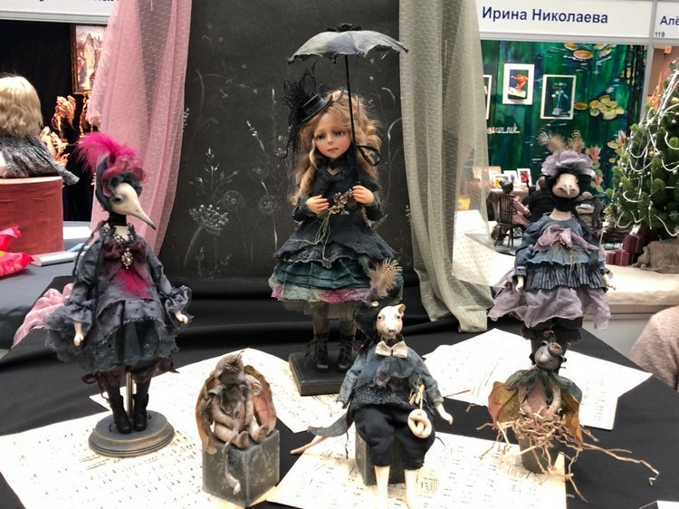 "Искусство куклы" 2019 - приглашаю прогуляться по выставке... ч.3 | Бэйбики "Искусство куклы" 2019 - приглашаю прогуляться по выставке... ч.3