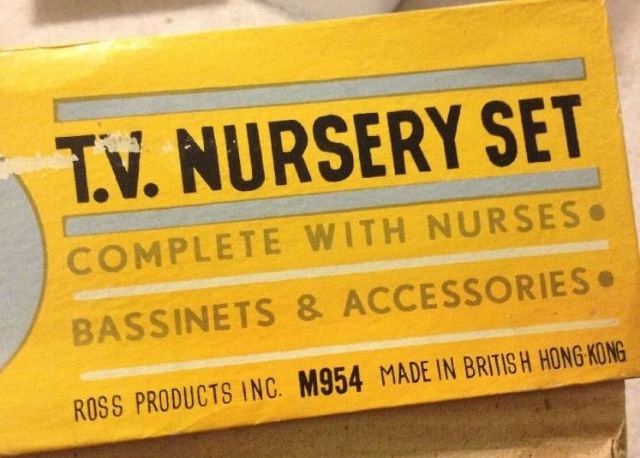 Моя коллекция. Набор «Ясли» 1940-х 50-х годов. США