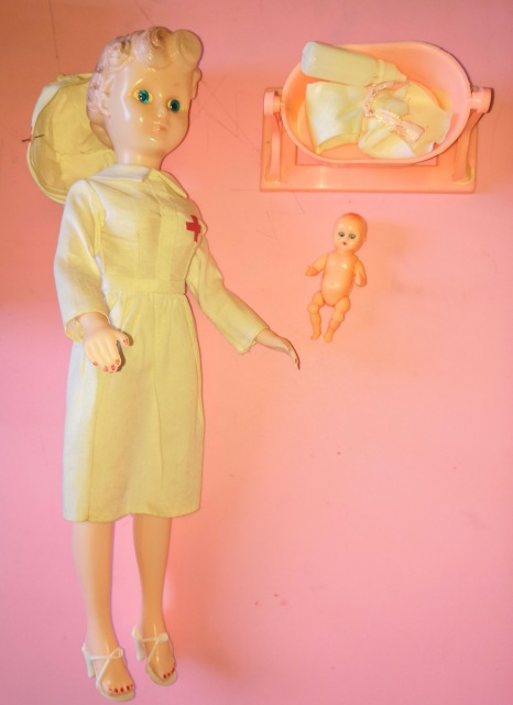 Моя коллекция. Набор «Ясли» 1940-х 50-х годов. США (фото 7)