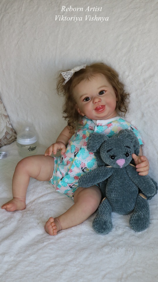 Малышка Хулиганка... куколка реборн Виктории Вишни