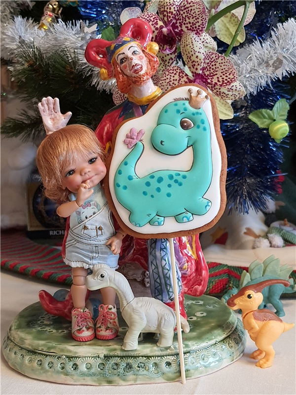 Динозаврики | Бэйбики Динозаврики — Куклы Meadow dolls (Медовушки): BJD (БЖД)