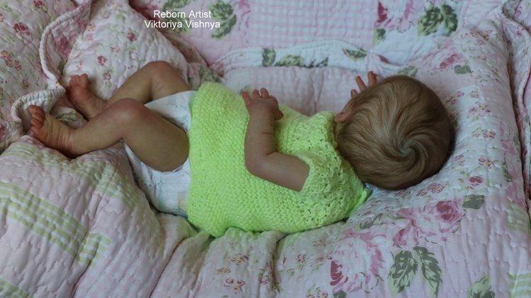 Далила... малышка реборн Виктории Вишни | Бэйбики Далила... малышка реборн Виктории Вишни (фото 4)