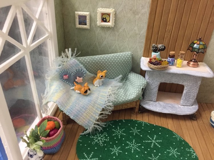 Дом швеи-вязальщицы — Румбоксы и кукольные интерьеры: фото (фото 4)