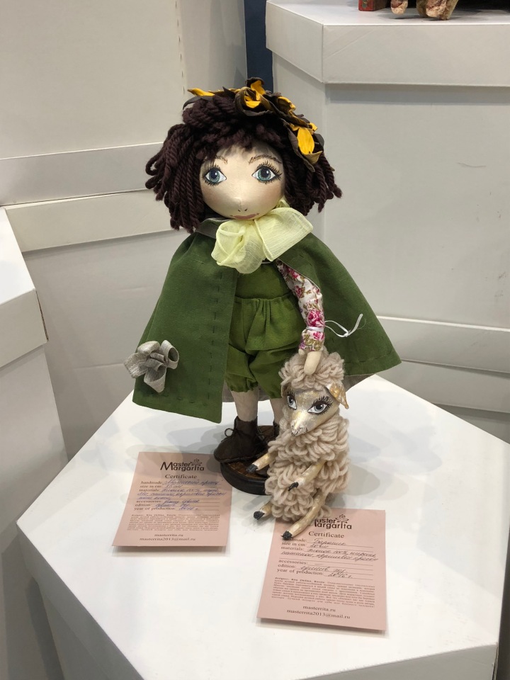 Искусство куклы. Гостиный двор декабрь 2018 - мой фотоотчет