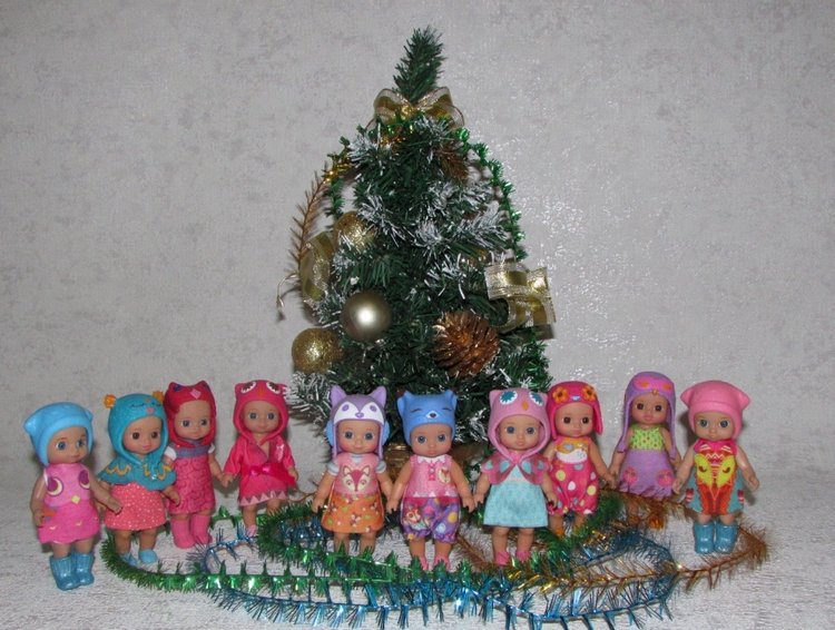 С Новым 2020 Годом! Мой седьмой Новый Год на Бейбиках и моя коллекция любимых кукол и игрушек