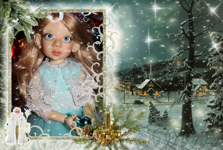 Поздравления С Рождеством и Наступающим Новым годом от Мисси и Талиссы (фото 2)