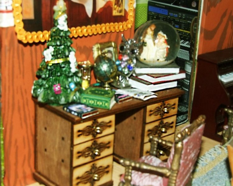 Новогодний домик... Приятные воспоминания