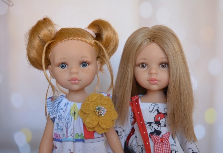 Испанские куклы (моя небольшая коллекция Paola Reina) часть 6 новенькие