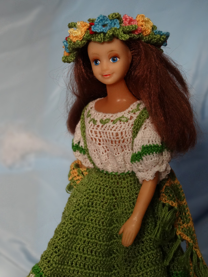 Сельская романтика для стареньких кукол (фото 4)