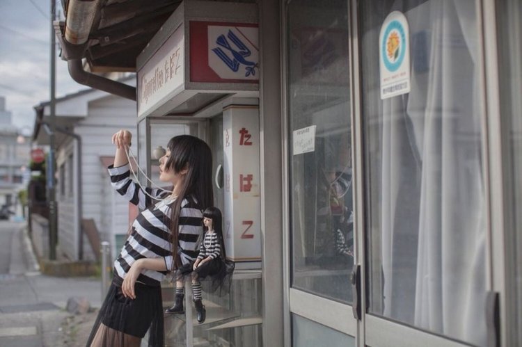 Необычный фотопроэкт Японской блогерши: Люди как куклы (фото 6)