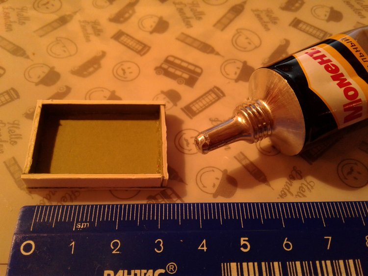 Слепила из того, что было. Кукольная еда из самозастывайки. Бенто