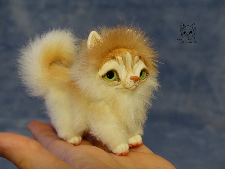 Щенок Хаски, миниатюра. Рыжий окрас (фото 10)