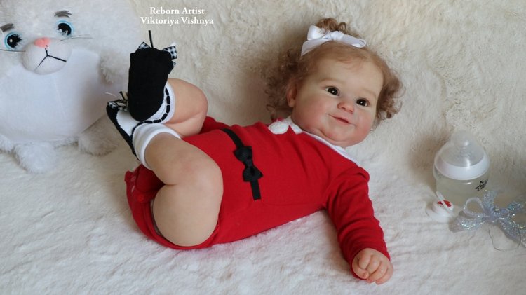 Моя Мэдди... Куколка реборн Виктории Вишни