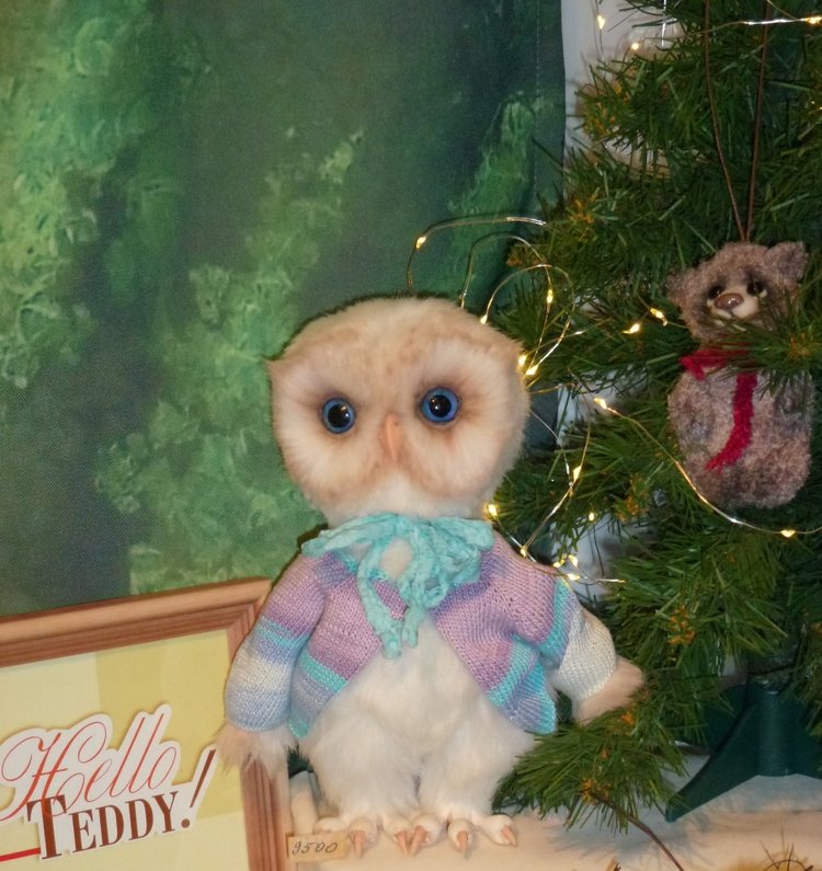 XI Московская международная выставка мишек Teddy - Филины (Совы) | Бэйбики XI Московская международная выставка мишек Teddy - Филины (Совы) (фото 5)