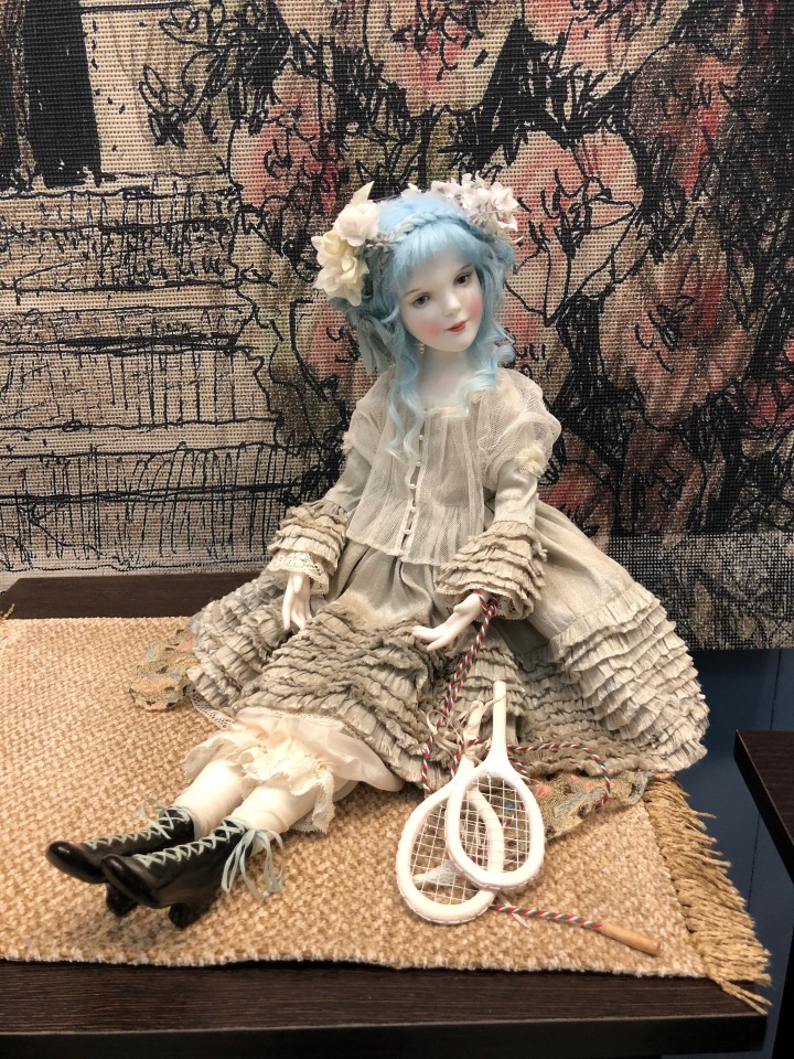 "Искусство куклы" 2019 - приглашаю прогуляться по выставке... ч.1