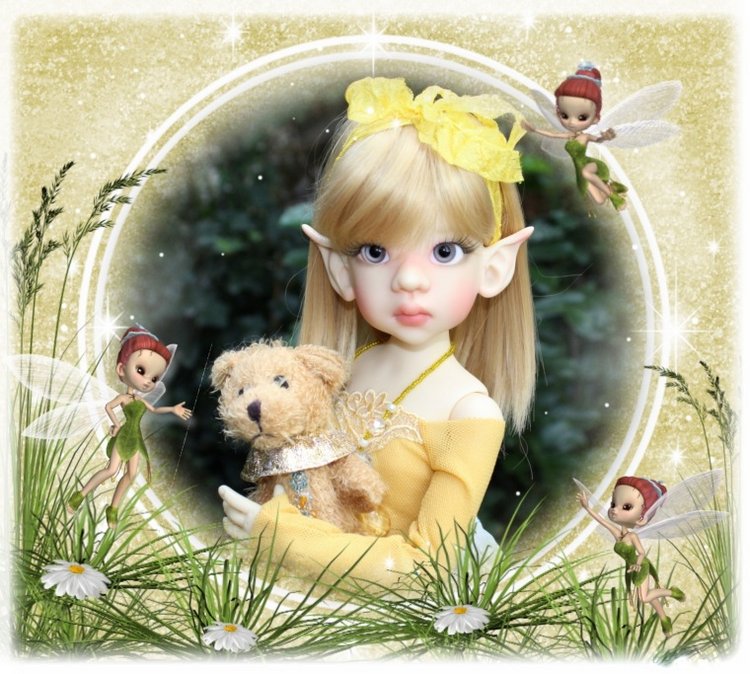 Талисса в Волшебном лесу — Куклы Kaye Wiggs (Кайе Виггс): авторские BJD (БЖД)