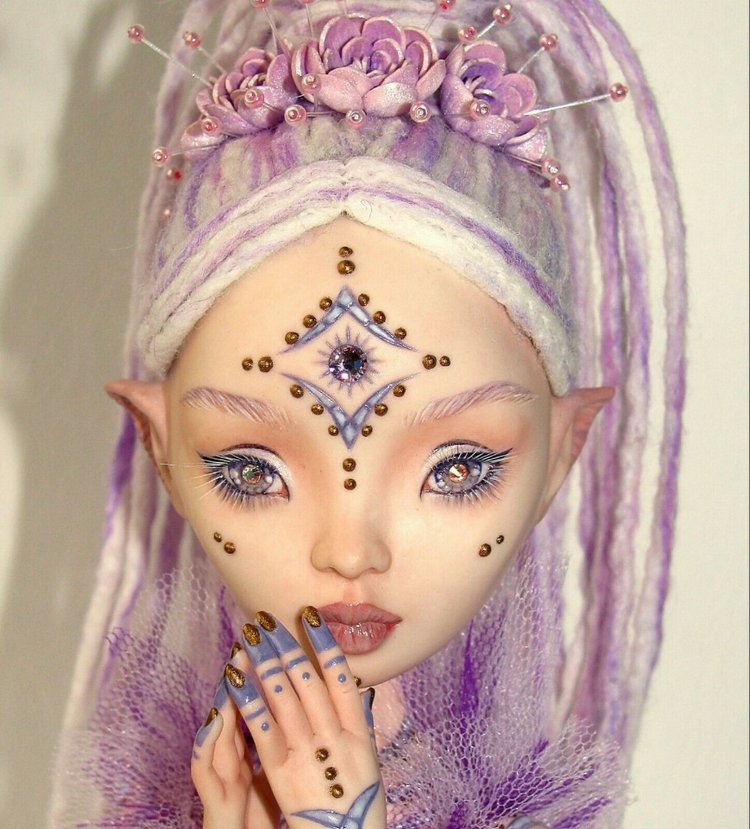 Кукла Ольги Фальковой — Домашние фото авторских кукол: личные коллекции (фото 8)