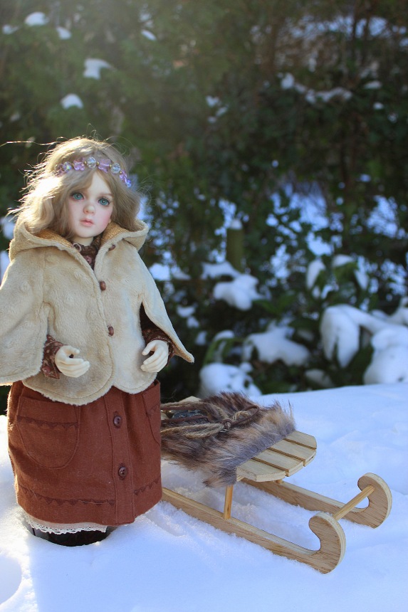 Розочка на снегу — Куклы Dollshe Craft (Доллше): BJD (БЖД)