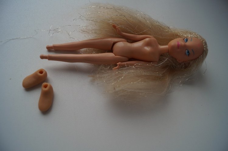 Вторая апрельская выписка малышей. Флокировка с частичной прошивкой, лепка сменных стоп