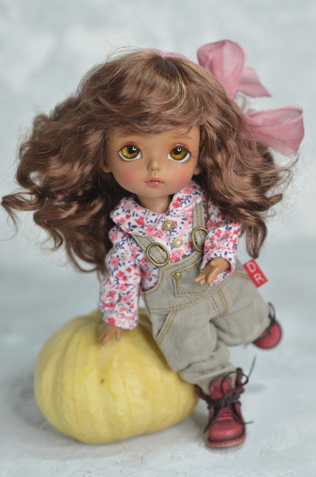 Девочка, тыква и дракон — Куклы Latidoll (Лати): BJD (БЖД) (фото 7)