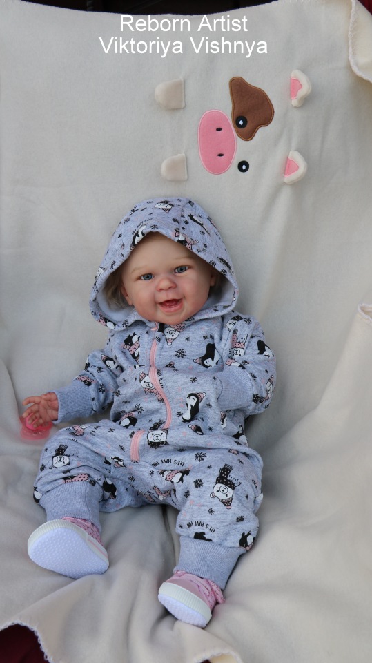 Мейзи... куколка реборн Виктории Вишни
