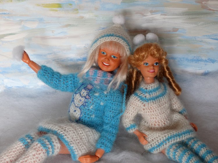 Играем в снежки — Винтажные куклы ГДР (Немки): Бигги