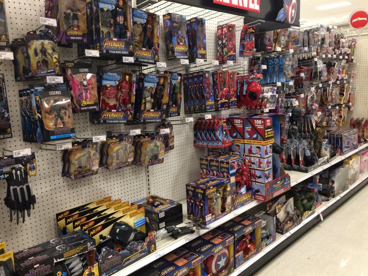 А не пройтись ли нам по магазинам? универмаг Target, детский отдел